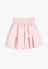 Koton TIERED - Falda acampanada - white