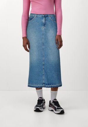 ONLY ONLNELIA SKIRT - Τζιν φούστα - light blue denim