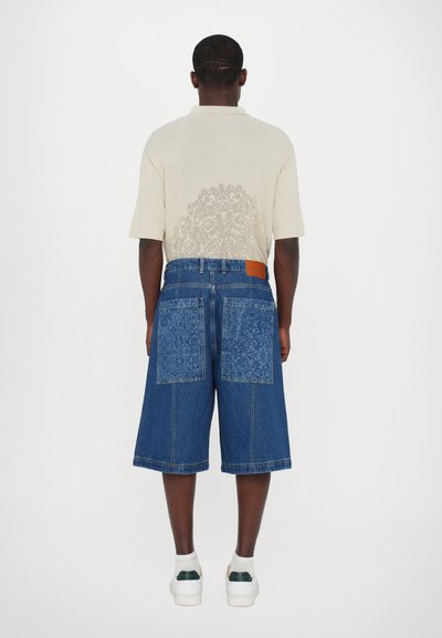 Les Benjamins Τζιν σορτς - stone wash