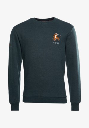 MILITARY GRAPHIC - Sweatshirt - enamel green marl