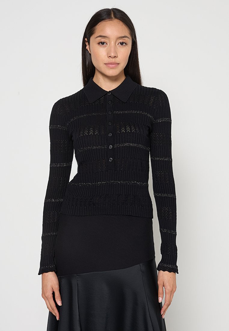 pinko Poloshirt zwart pinko Poloshirt zwart