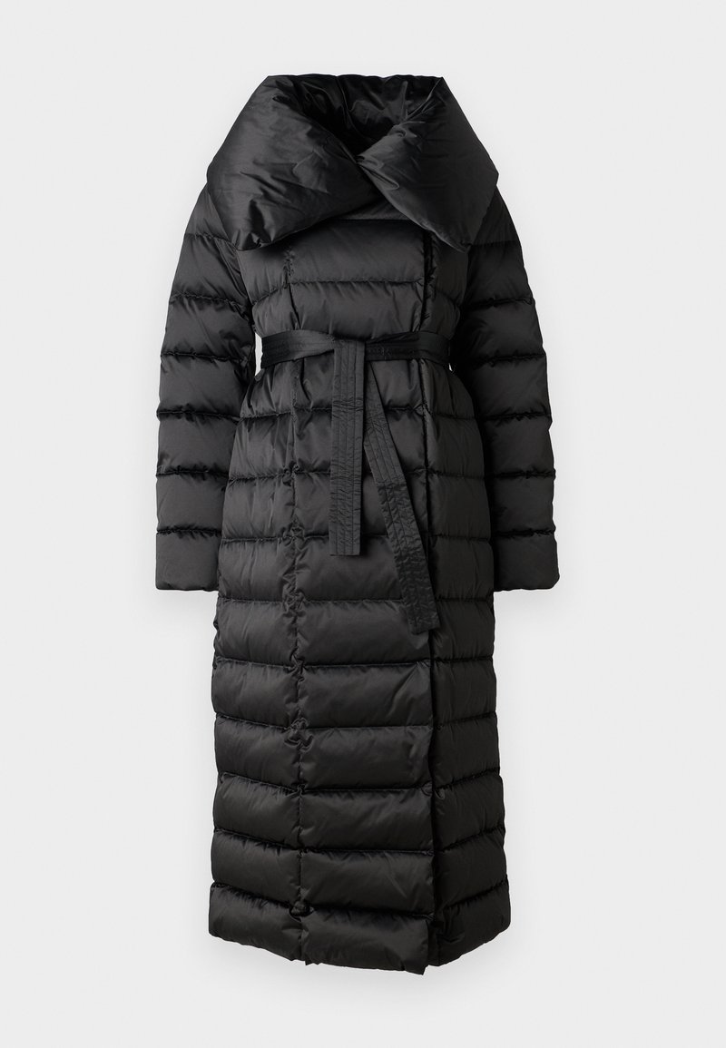 LIU JO IMBOTTITO LUNGO Piumino lungo nero