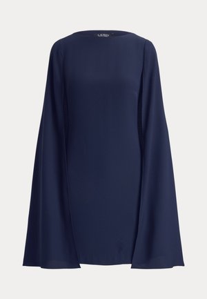 Lauren Ralph Lauren, CAPE GEORGETTE COCKTAIL DRESS - Robe de soirée - navy