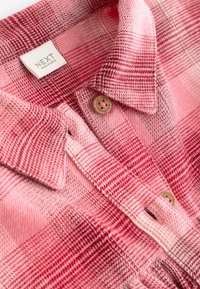 Next Robe chemise - red pink check
