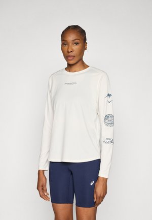 FUJITRAIL LOGO TOP - Camiseta de manga larga - cream