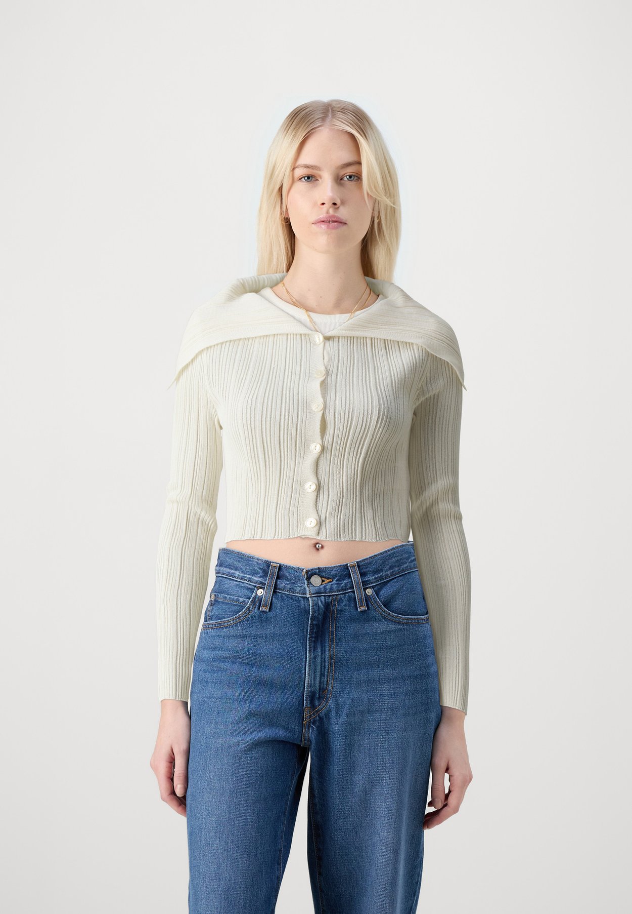 ONLAMBIE COLLAR CROP CARDIGAN