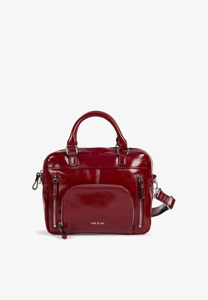 nat & nin, NAT & NIN HANDBAG MINI MACY - Handtas - dark red