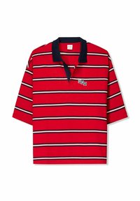VARSITY WITH PATCH - Polo shirt - red