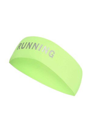 Oorwarmers - solar yellow   reflective silver