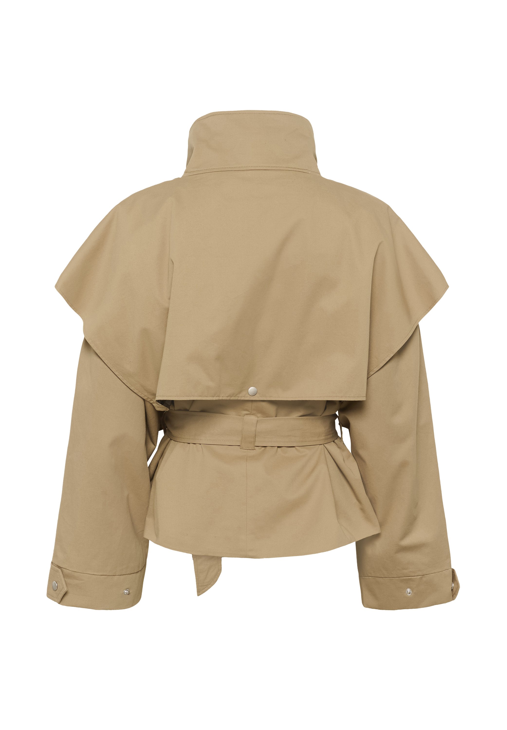 Karen by Simonsen KBDANA SHORT TRENCH - Summer jacket - chinchilla
