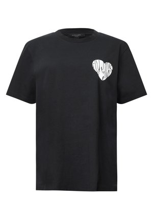 AllSaints POSTER BF TEE - T-shirt print - black