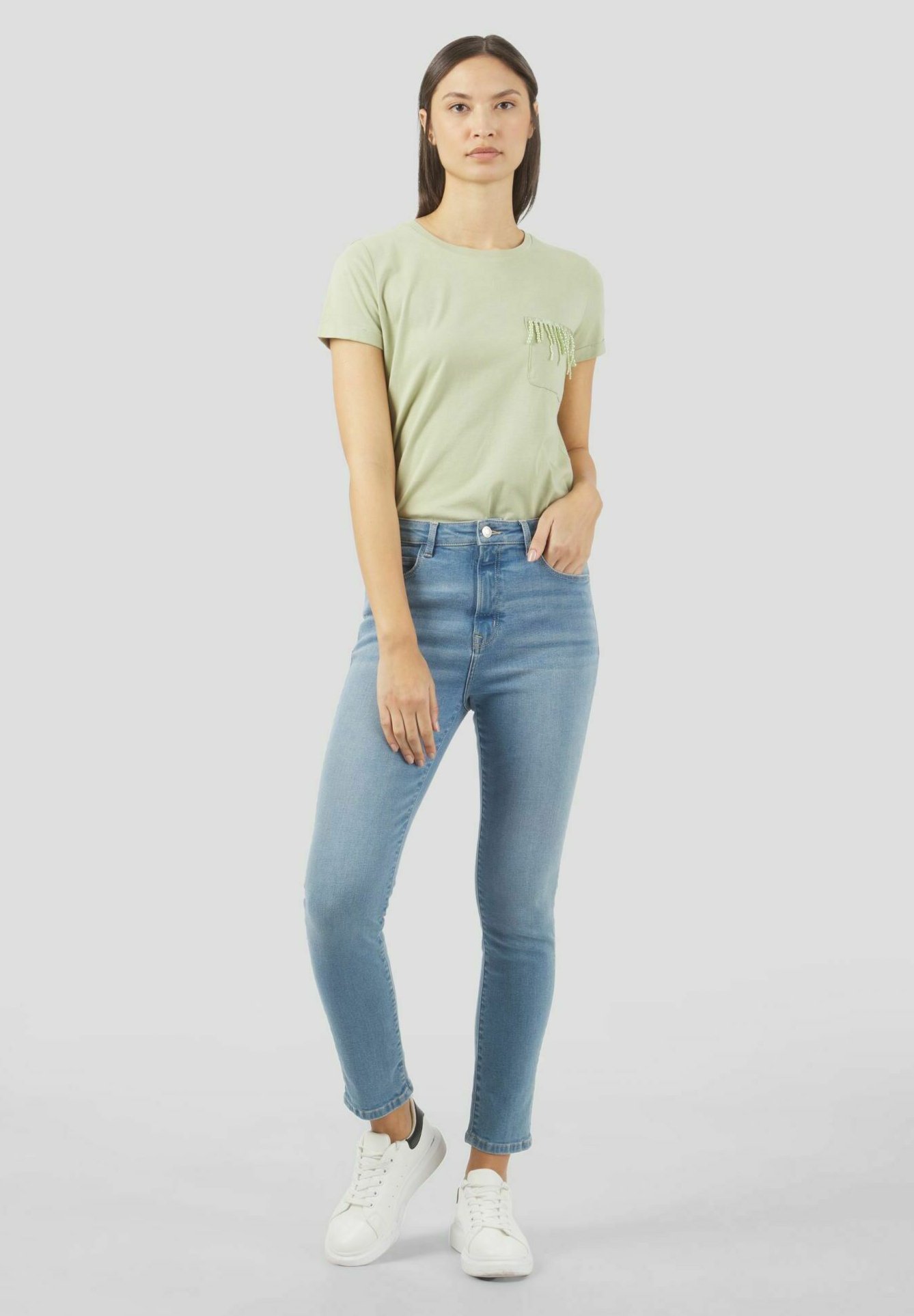 Conbipel Jeans slim fit - blue denim/blu denim - Zalando.it