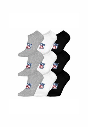 UNISEX  9ER PACK - SHIELD LOGO - Socken - weiß grau schwarz