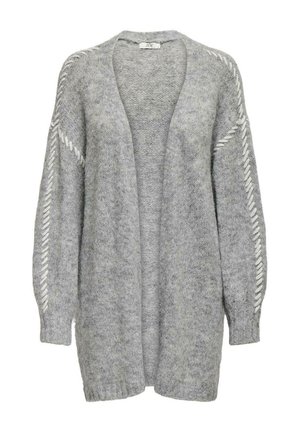 JDY Strickjacke - hellgrau