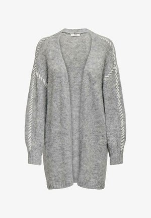 JDY Strickjacke - hellgrau