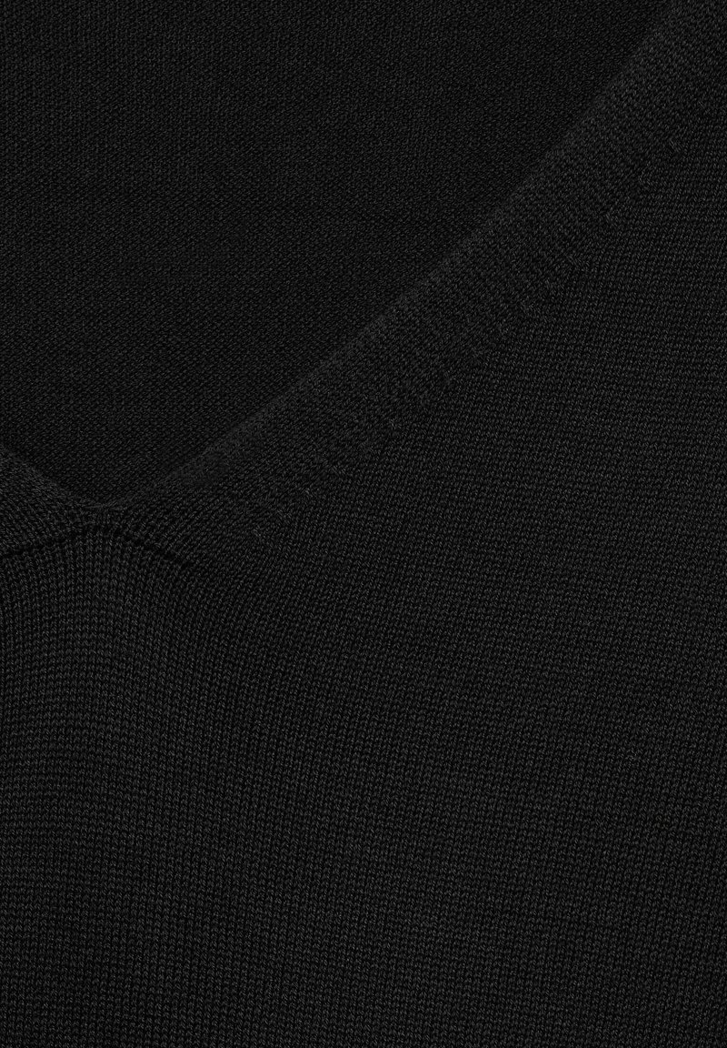 Damen Strickjacken | Street One V-AUSSCHNITT Strickpullover schwarz - TD77040 Damen Strickjacken | Street One V-AUSSCHNITT Strickpullover schwarz - TD77040