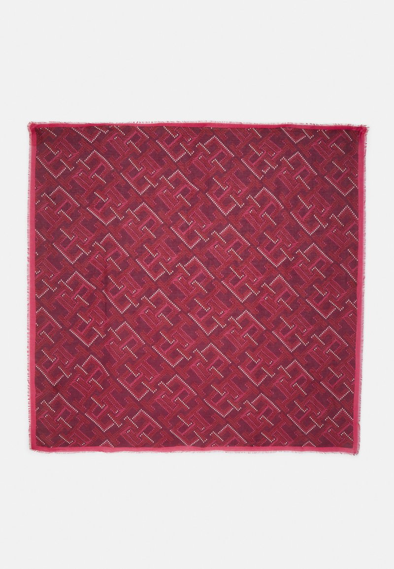 Tommy Hilfiger MONOGRAM SQUARE - Foulard - heritage pink