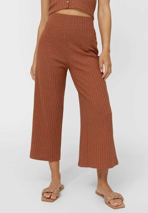 Tracksuit bottoms - light brown