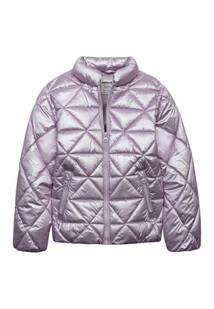 QUILTED PUFFER - Viegla jaka - purple