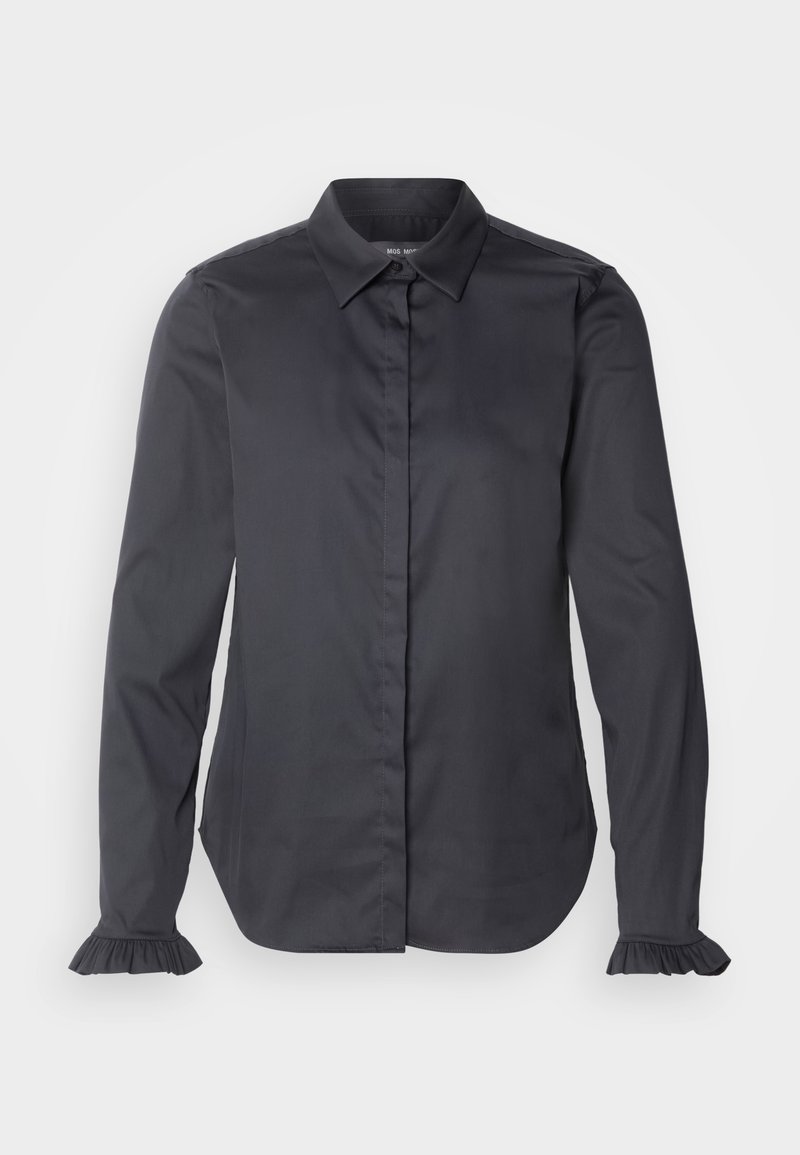 Mos Mosh MATTIE FLIP - Skjortebluser - phantom/antracit - Zalando.dk