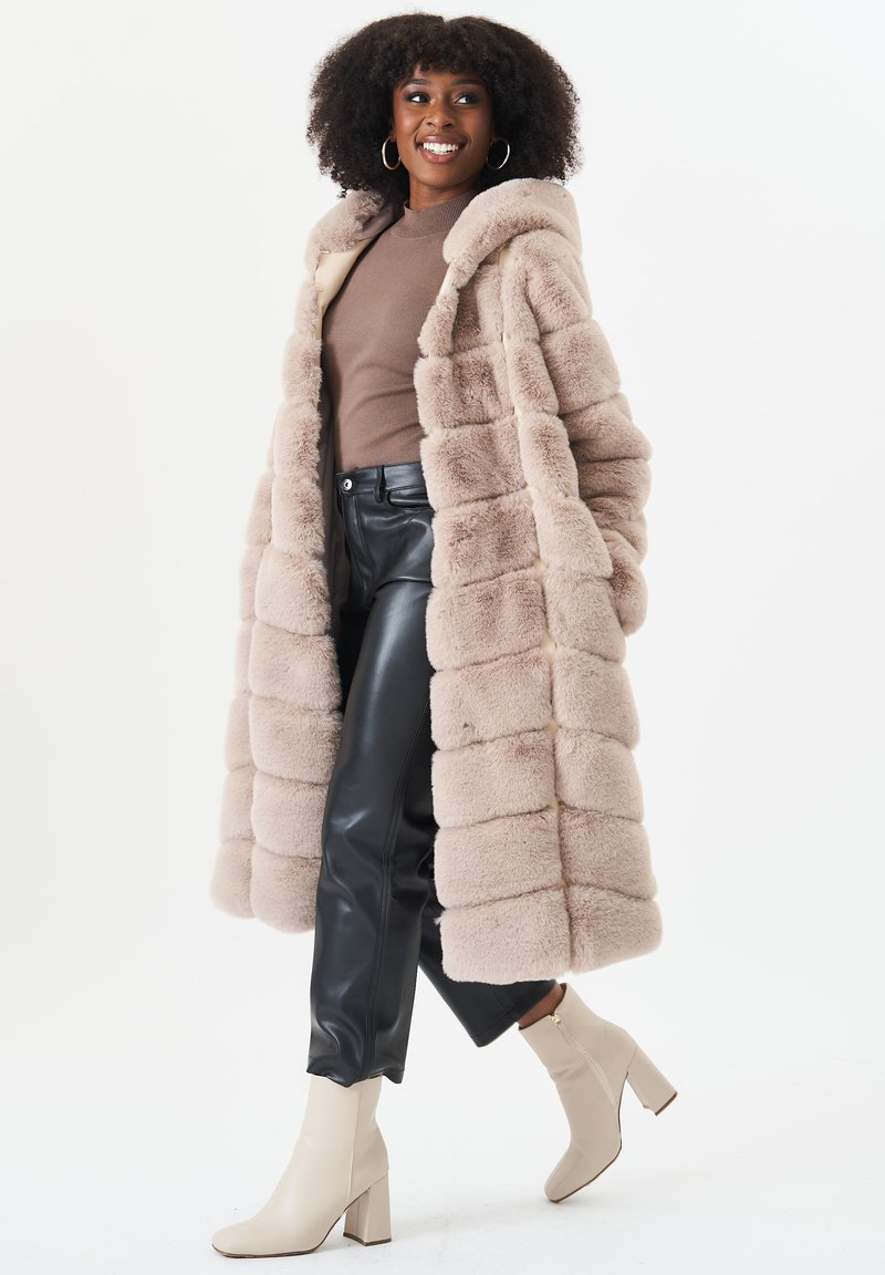 GINI LONDON PANELLED  - Winter coat - stone
