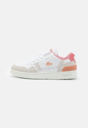 Lacoste, T-CLIP - Sneakers laag - white/light pink