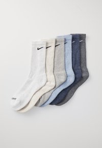 EVERYDAY PLUS CREW UNISEX 6 PACK - Chaussettes de sport - grey/blue