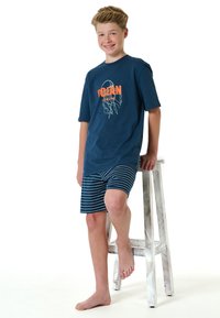 Schiesser SET - Pyjama set - indigo