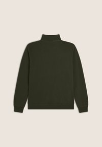 Freddy REGULAR FIT CON COLLO  - Felpa con zip - kalamata green