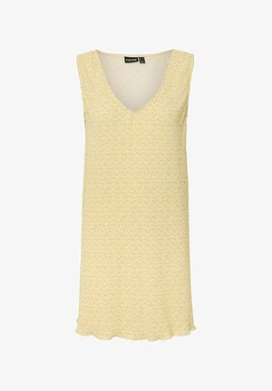 Pieces, Mini PCFLORA TANK REVERSIBLE - Päevakleit - french vanilla