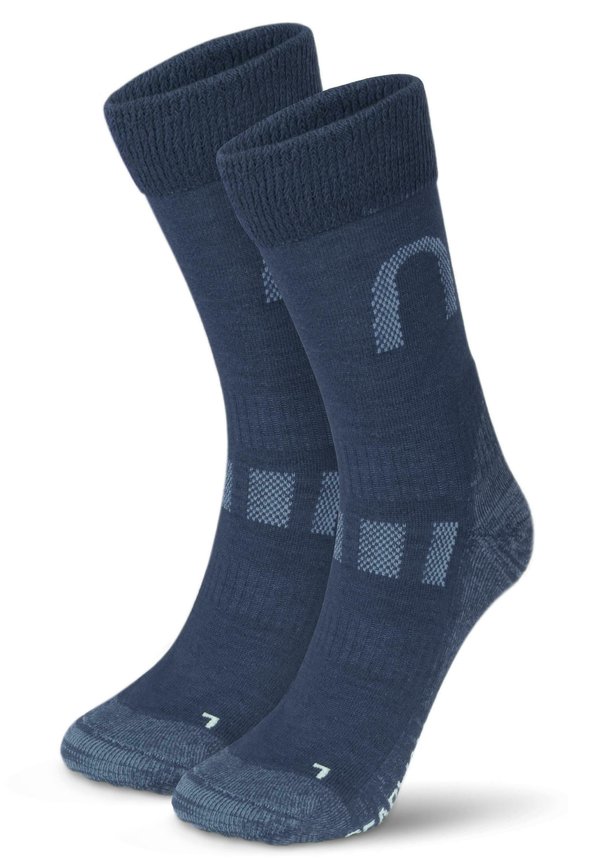 MID CUT MERINO HIKERS 2 PACK - Socken - blau