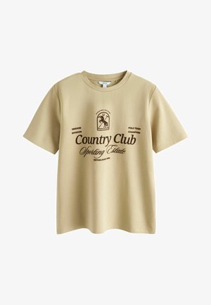 Next, REGULAR FIT - SHORT SLEEVE CREW NECK T-SHIRT . - T-Shirt print - green polo sports graphic