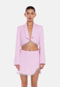 Glamorous Bleiseri - pink tweed