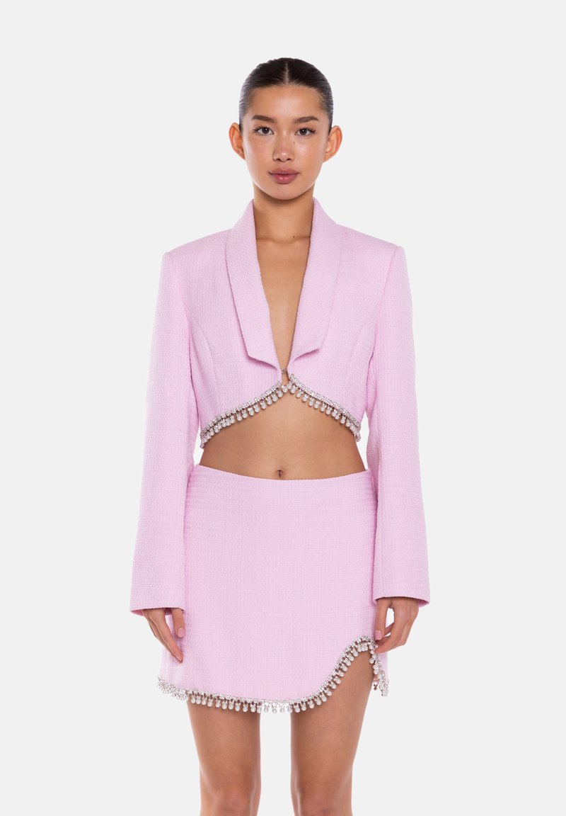 Glamorous Bleiseri - pink tweed