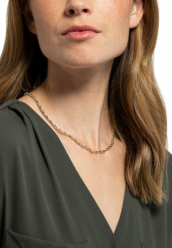 Halskette - gelbgoldfarben