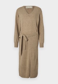 CARMEN WARP SKIRT DRESS - Sarafanas - camel
