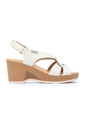 Pikolinos ARENALES  - Sandalias de cuña - nata