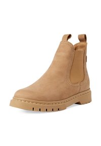 Tamaris ELEGANTE MIT REMOVABLE SOCK - Boots à talons - beige