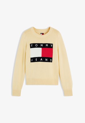 Tommy Jeans, FLAG - Džemper - yellow