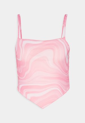 Neon & Nylon, SIGNE STRAP SCARF - Μπλούζα - sachet pink