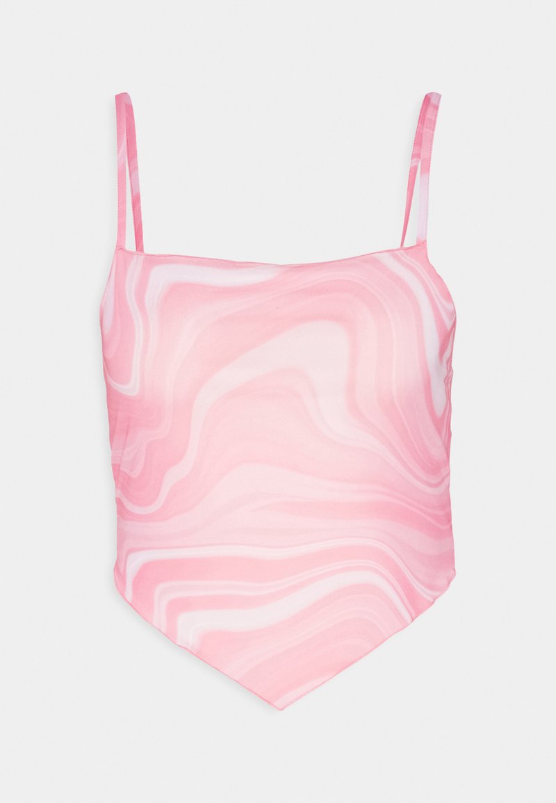 Neon & Nylon Top donkerroze Neon & Nylon Top donkerroze