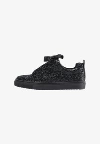 Selected, black glitter