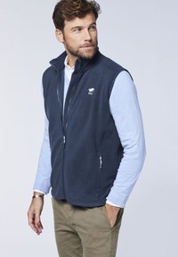 Polo Sylt ANTI-PILLING-FINISH - Weste -  total eclipse