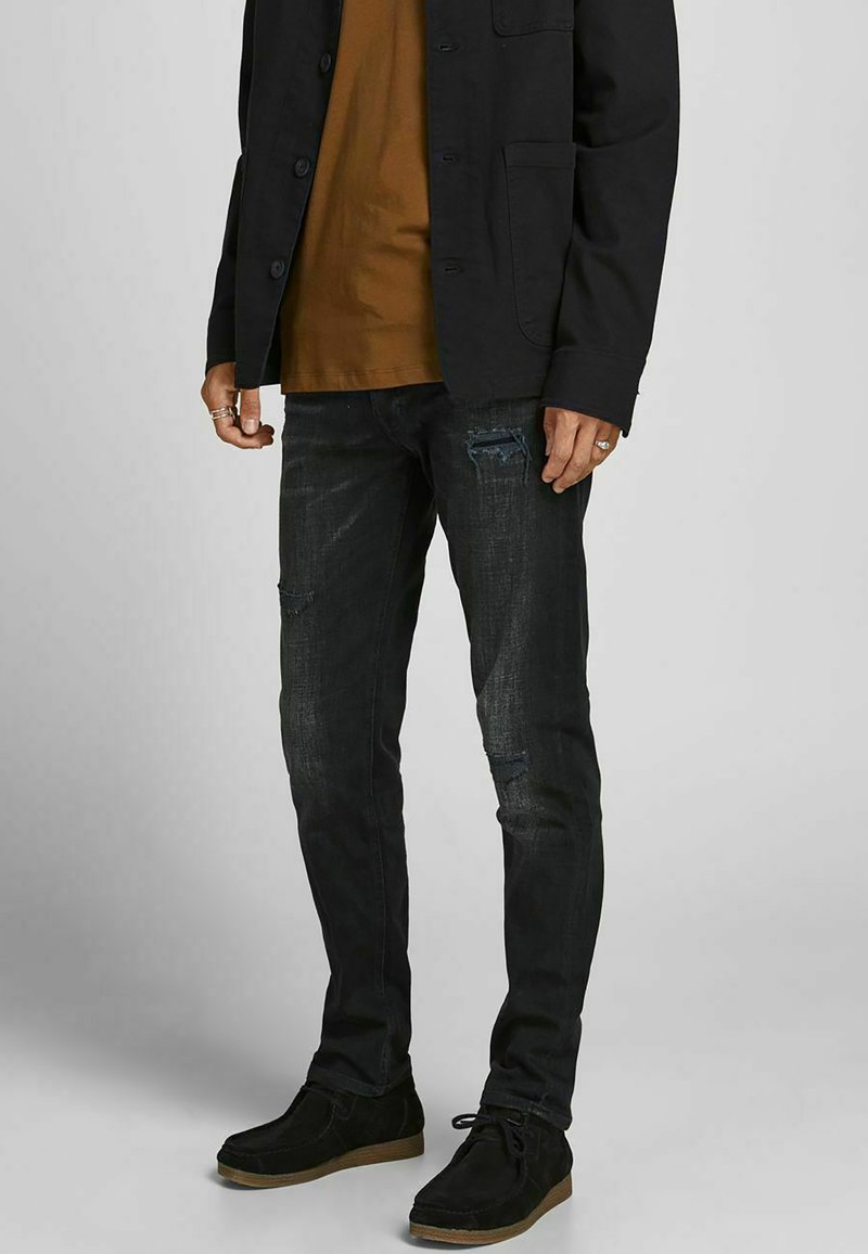 Jack & Jones Jeans fuselé - black denim