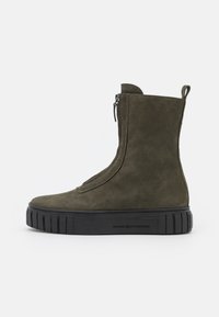 Kennel + Schmenger Botines con plataforma - dark green