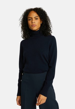 COL ROULÉ - Pullover - marine
