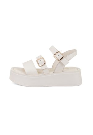 Platform sandals - off white