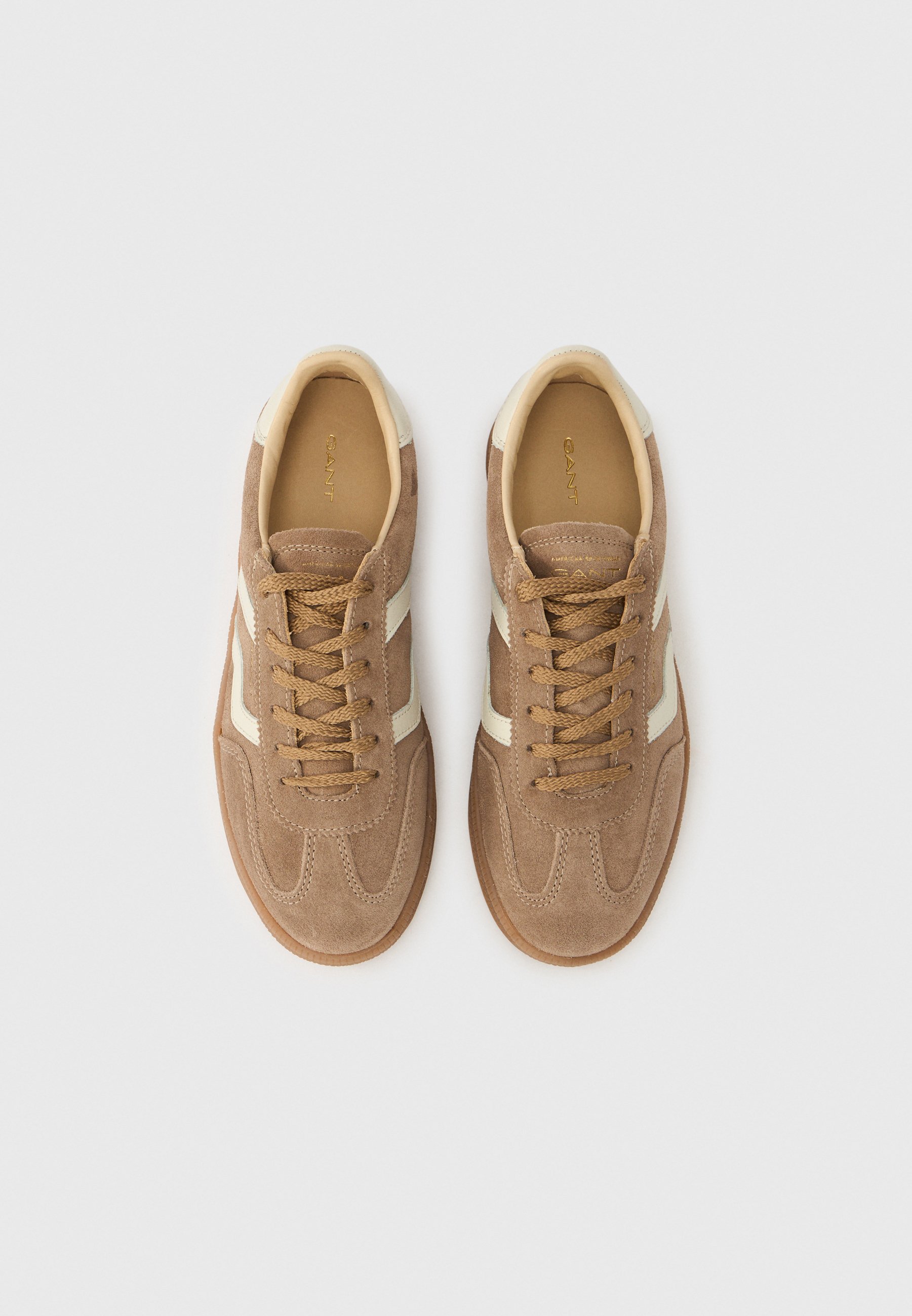 が GANT CUZIMA - Sneakers low - desert brown/off white/gri taupe