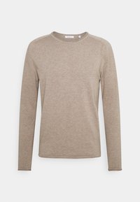 KnowledgeCotton Apparel Stickad tröja - beige