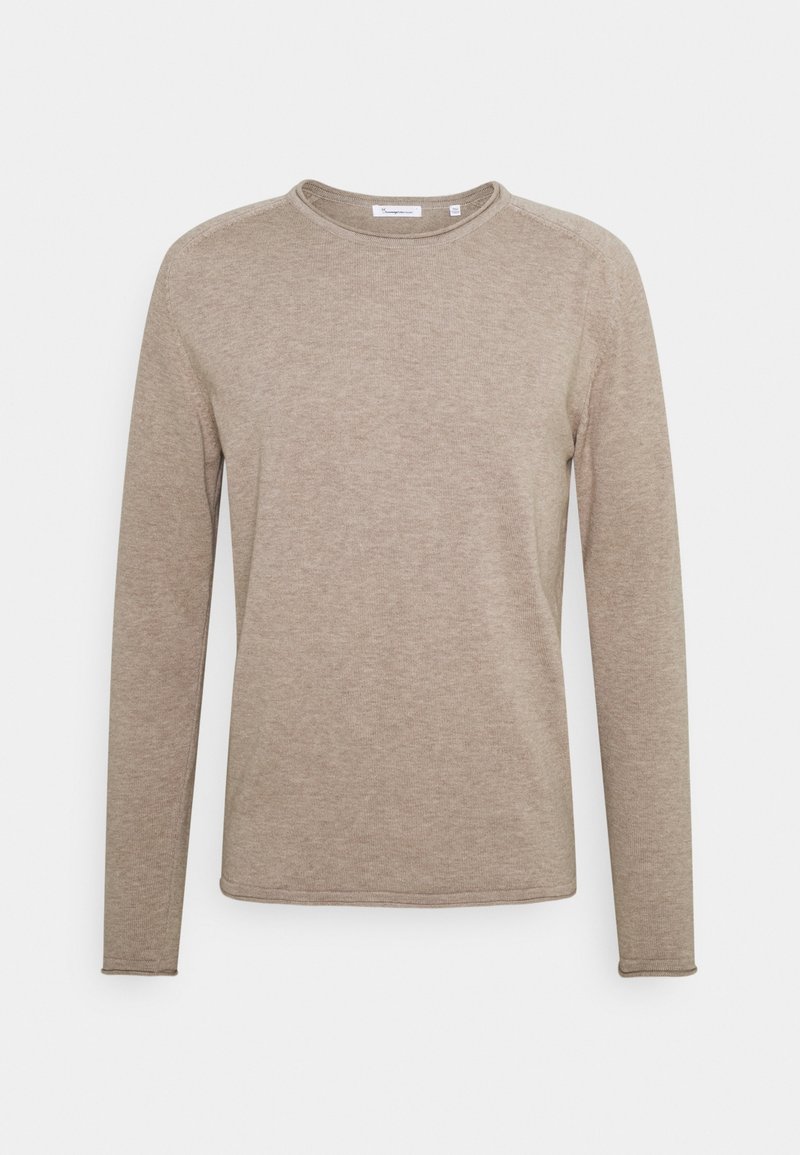 KnowledgeCotton Apparel Stickad tröja - beige